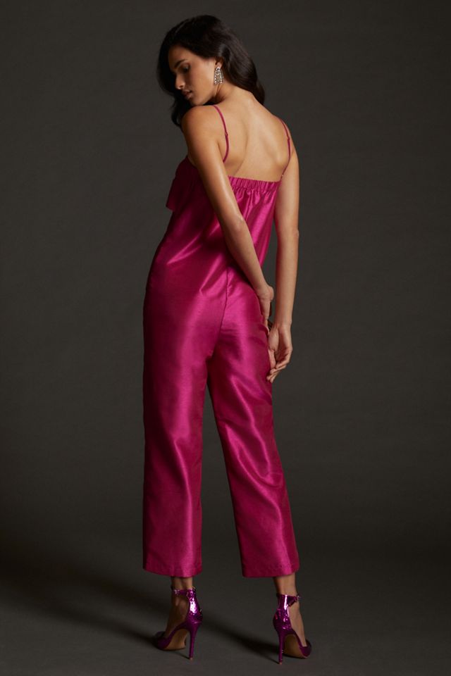 Satin Bow-Tie Jumpsuit #2