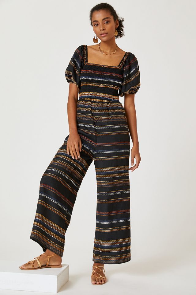 Hutch Sunset Embroidered Jumpsuit Anthropologie