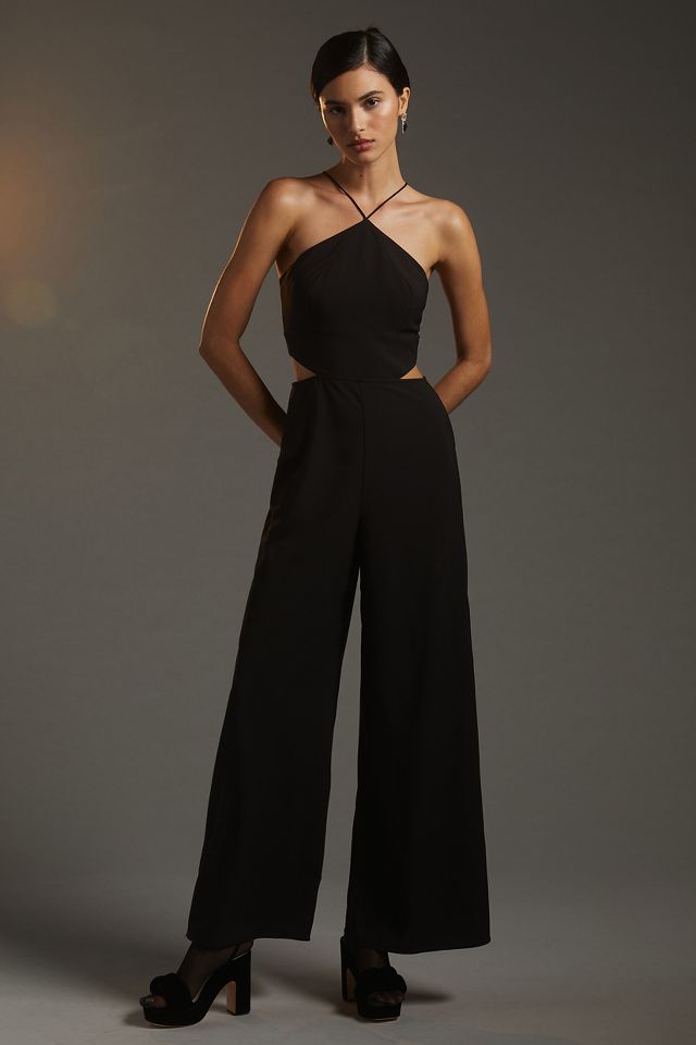 Cut-Out Wide-Leg Jumpsuit | Anthropologie