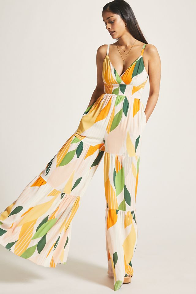 Hutch Flounced Jumpsuit Anthropologie