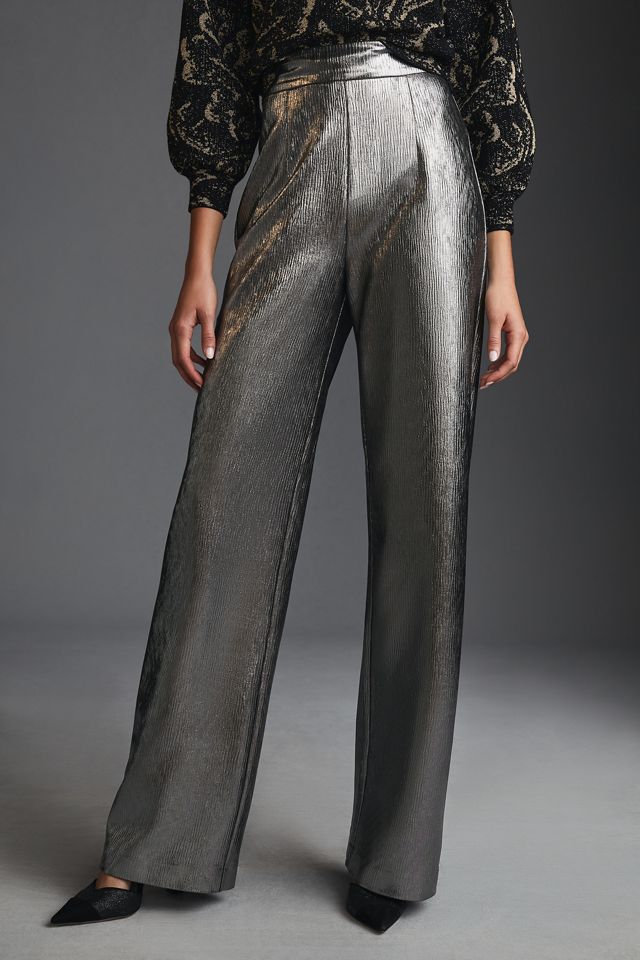 Hutch Metallic-Hose in Silber #2