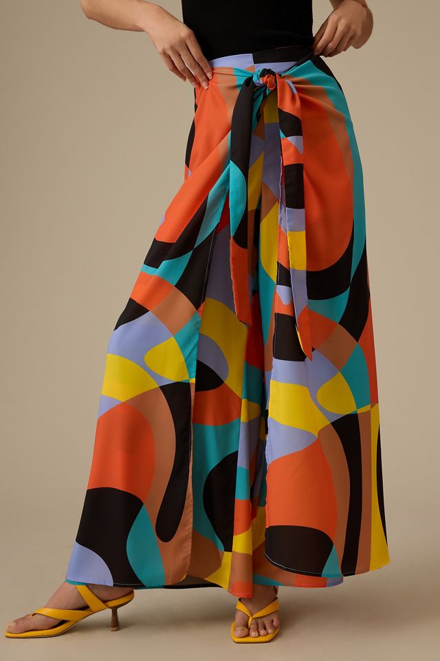 Hutch Sarong Wide-Leg Pants #1