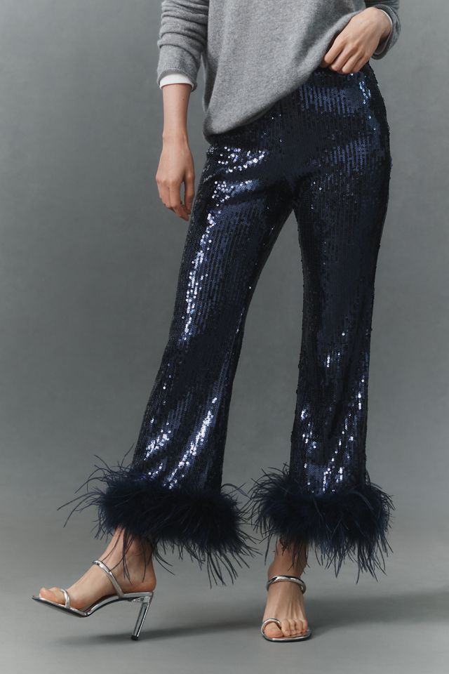 Hutch The Koto Faux-Feather Pants #4