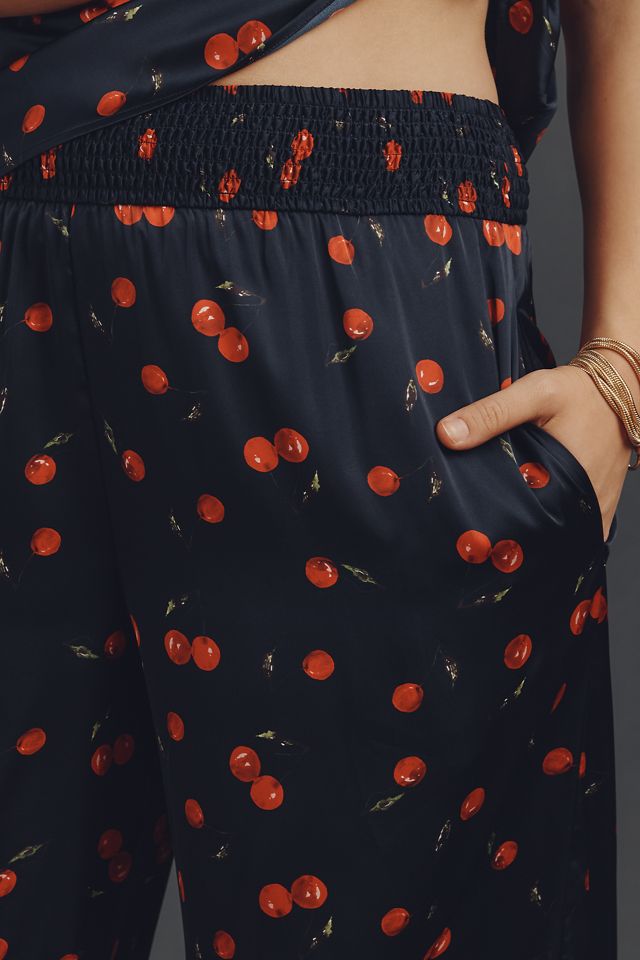 Hutch Plus Smocked-Waist Wide-Leg Pants #3