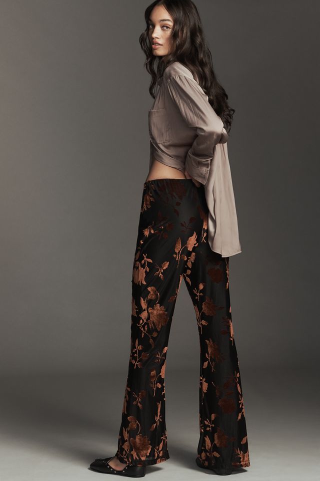 Hutch Velvet Burnout Flare Pants #3