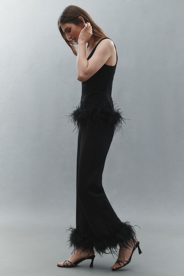 Hutch Ponte Feather Pants #2