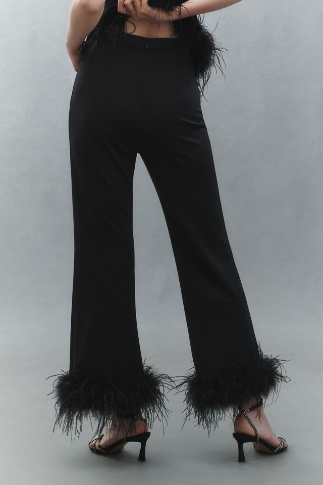 Hutch Ponte Feather Pants #3