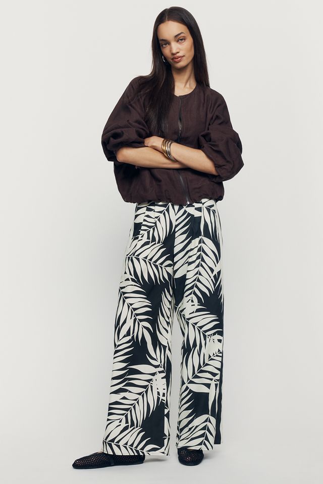 Hutch Palm Print Pants #2