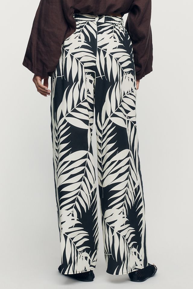 Hutch Palm Print Pants #3