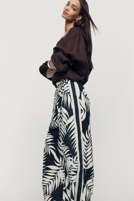 Hutch Palm Print Pants