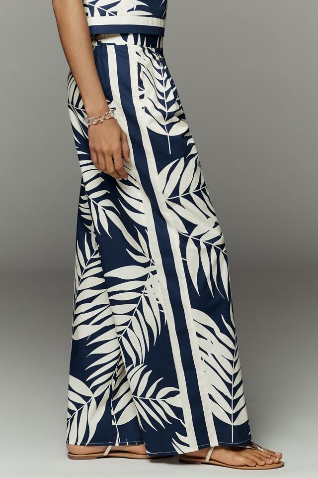 Hutch Palm Print Pants #1