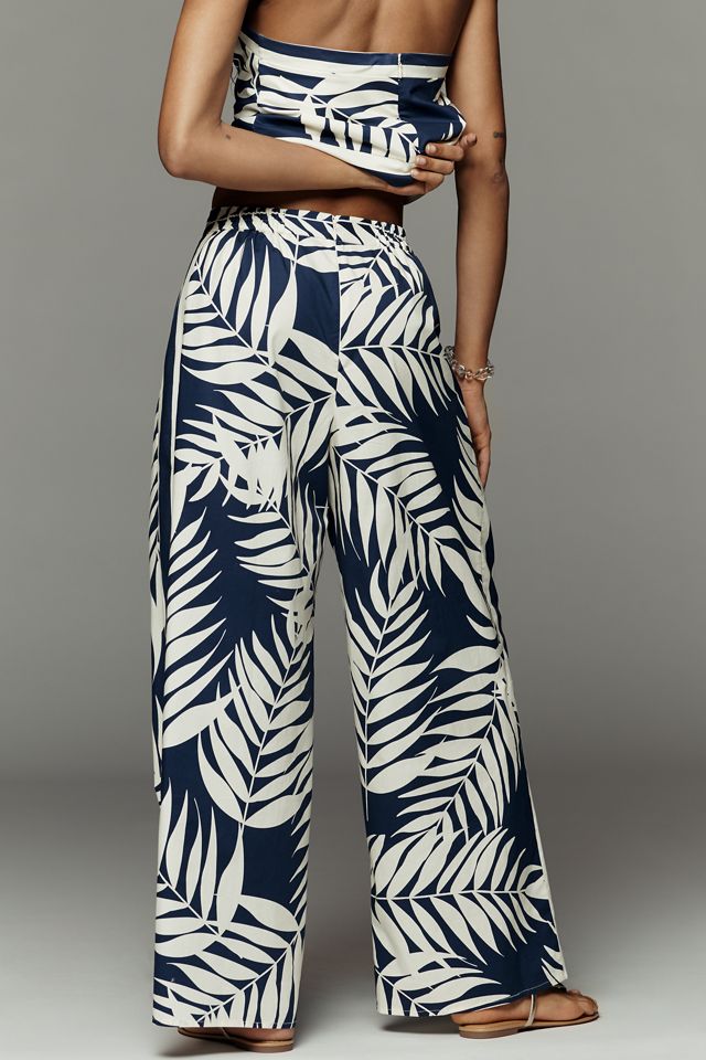Hutch Palm Print Pants #3