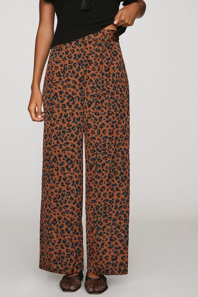 Hutch Satin Wide-Leg Pants #1