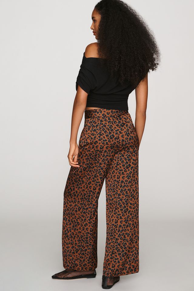 Hutch Satin Wide-Leg Pants #2