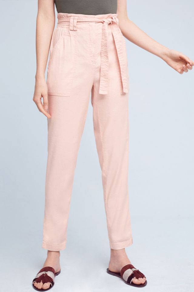 Paperbag-Waisted Joggers #1