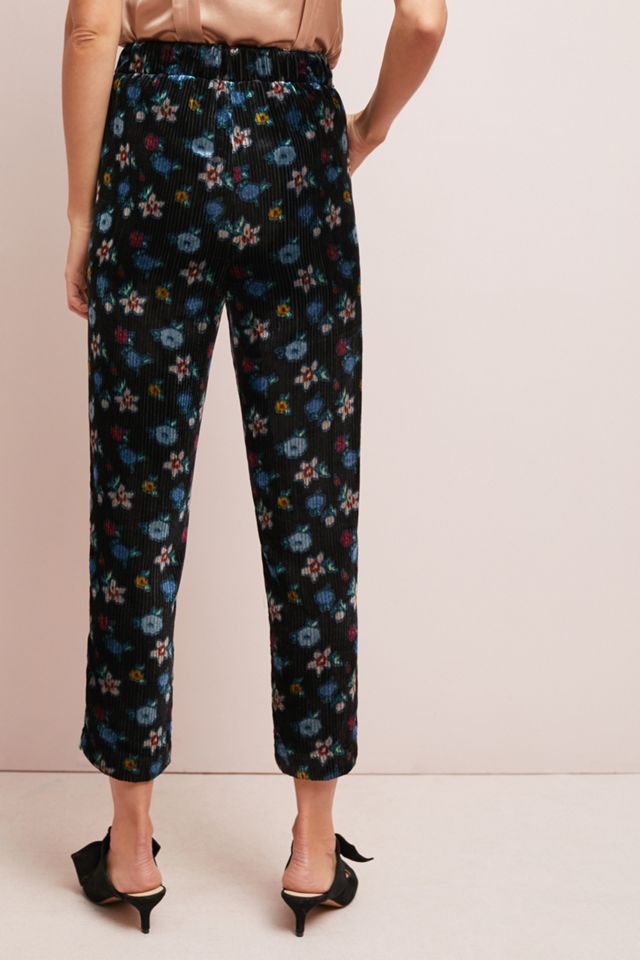 Blooming Velvet Pants #3