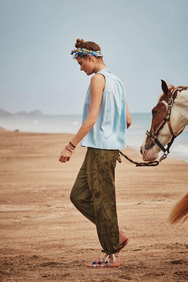 Silky Utility Pants #4