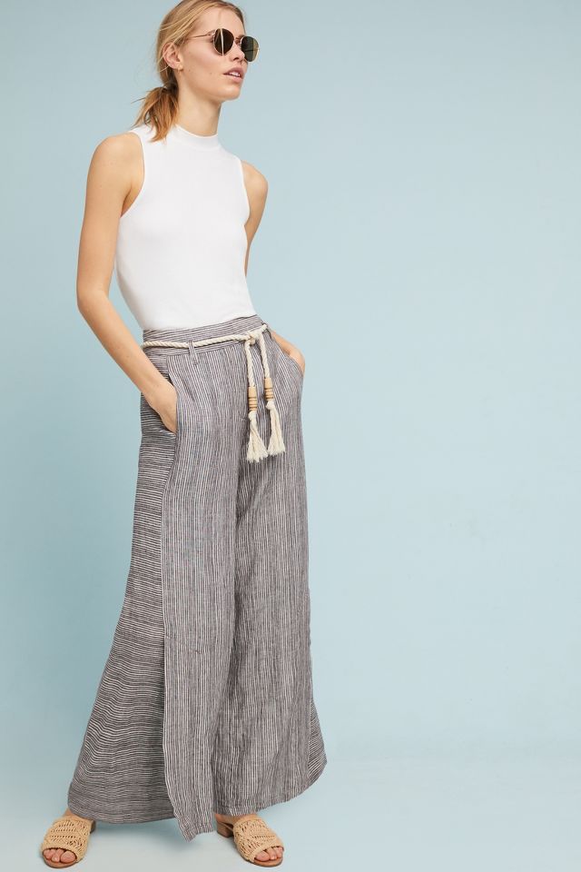 Anthropologie hot sale striped pants