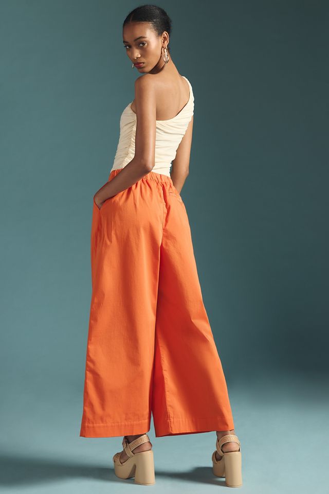 OHGA オーガ　TRENCH PANTS Maeve Slouchy Wide-Leg Trousers | Anthropologie