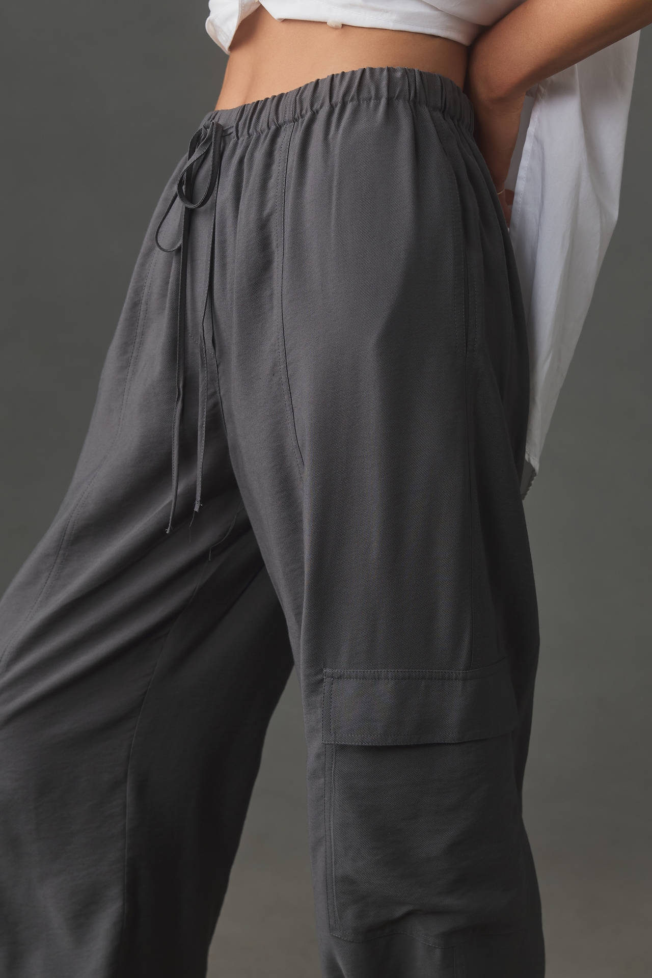 By Anthropologie Cargo Parachute Pants