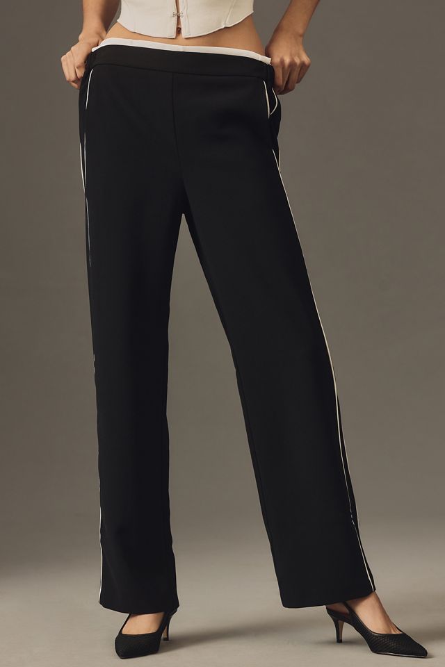 Maeve Pull-On Track Pants #1