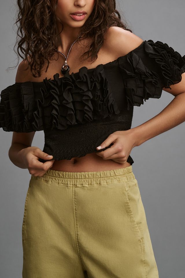 The Izzie Relaxed Pull-On Barrel Pants by Pilcro #2