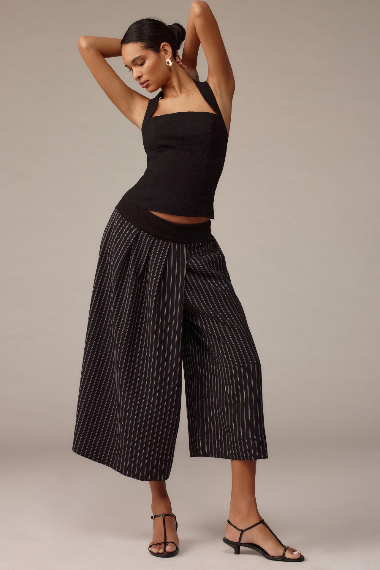 By Anthropologie Pull-On Skirt Culottes