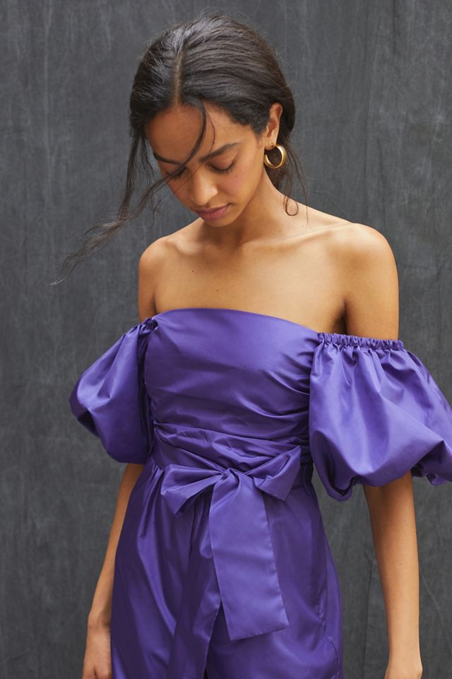 Delfi Off-The-Shoulder Jumpsuit #1