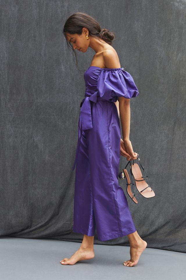 Delfi Off-The-Shoulder Jumpsuit #3