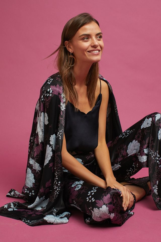 Arche Floral Wide-Leg Pants #1