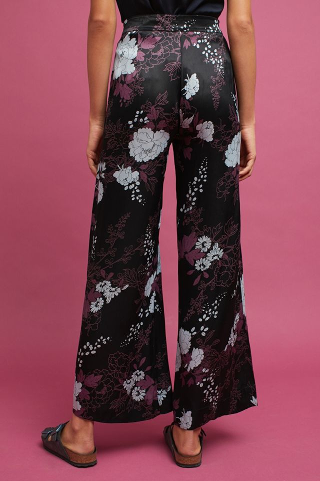 Arche Floral Wide-Leg Pants #5