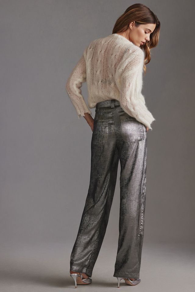 Stella Nova Betty High-Rise Metallic Trousers #2