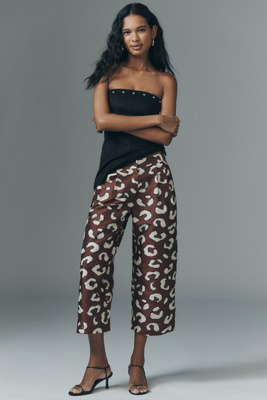 Stella Nova Petite Animal Print Pants