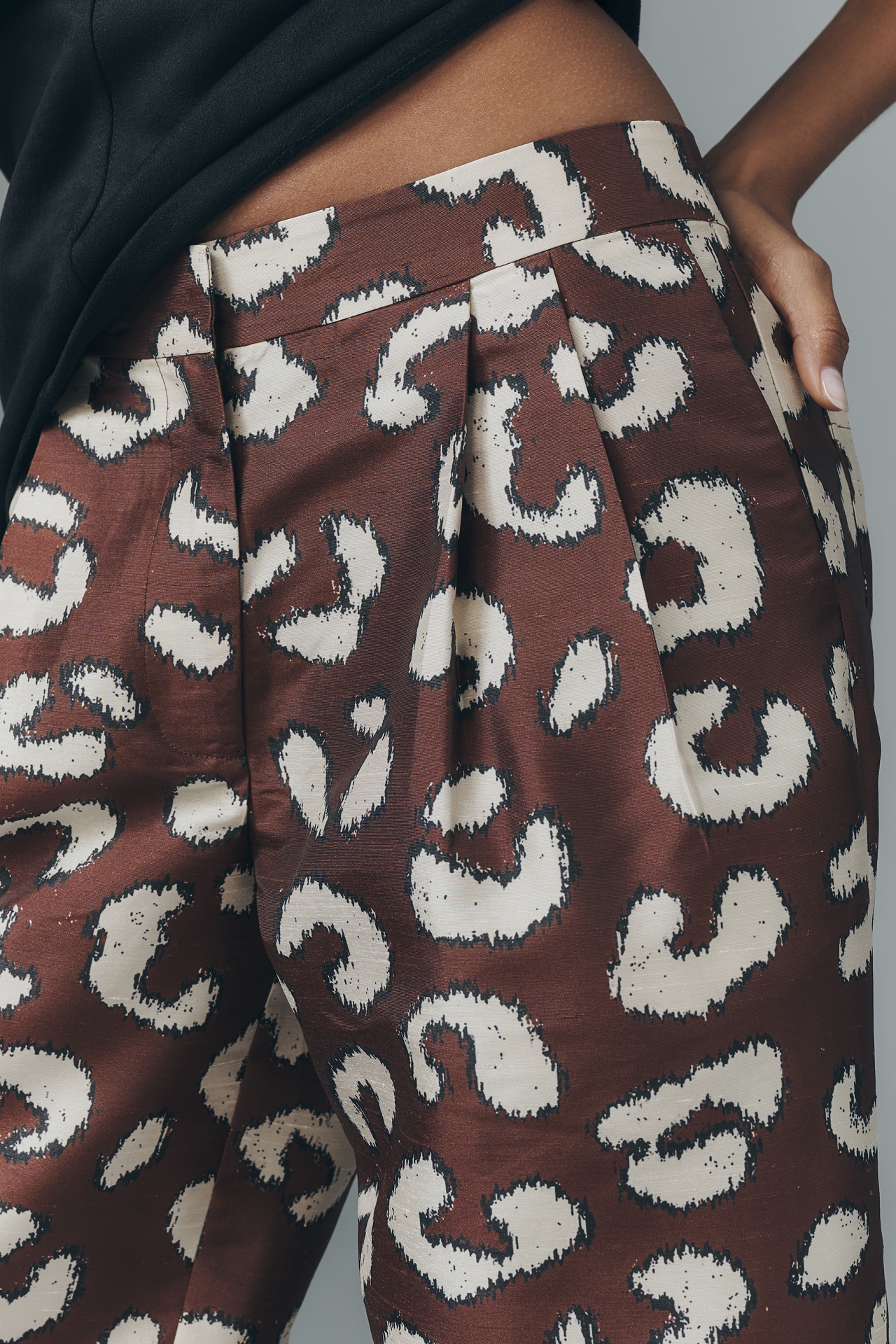 Stella Nova Petite Animal Print Pants