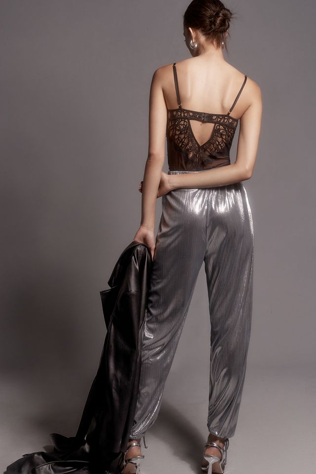 By Anthropologie Liquid Shine Parachute Pants #2