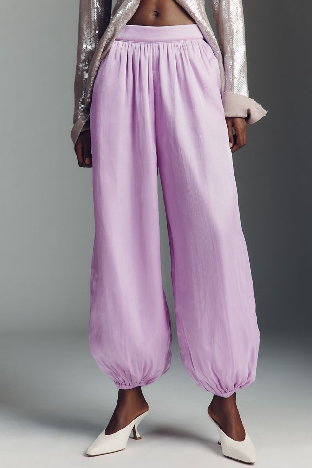 Maeve Shiny Balloon Pants #2