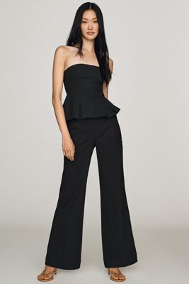 Maeve Jude Linen-Blend Trousers