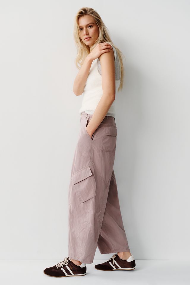 By Anthropologie High Rise Wide Leg Cargo Pants #2