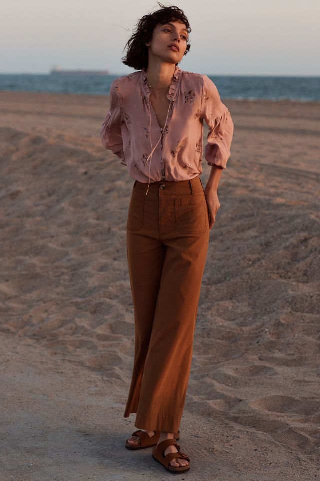 Wide-Leg Trousers | Anthropologie