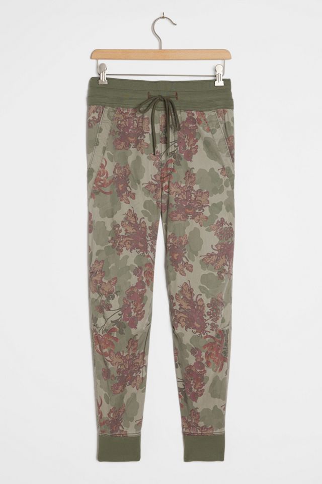 anthropologie mixed knit joggers