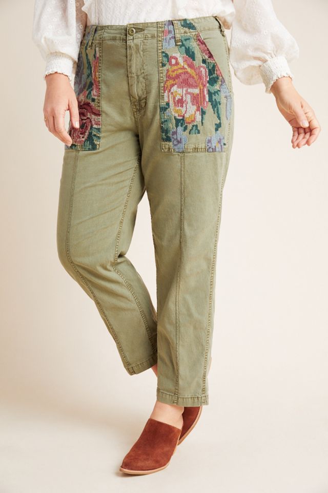Relaxed Embroidered Trousers #10