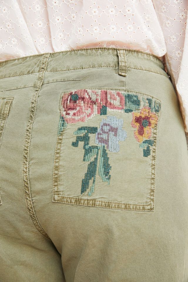 Relaxed Embroidered Trousers #11
