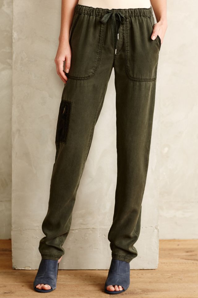 Draped Drawstring Pants #2
