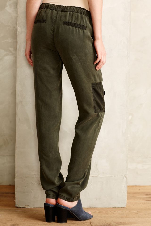 Draped Drawstring Pants #3