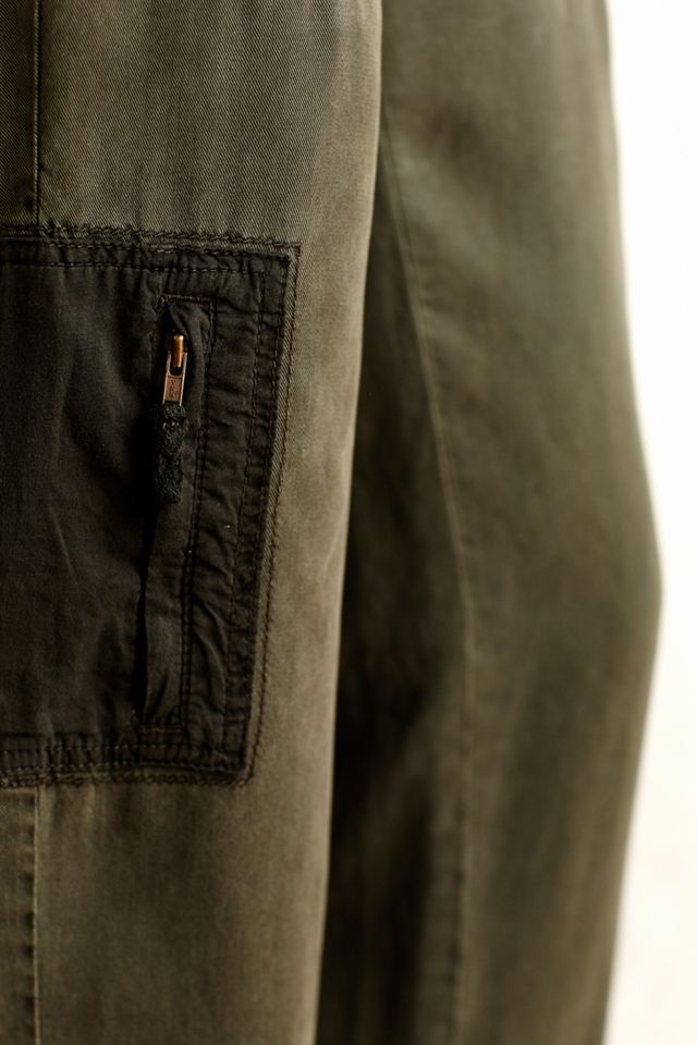 Draped Drawstring Pants #4