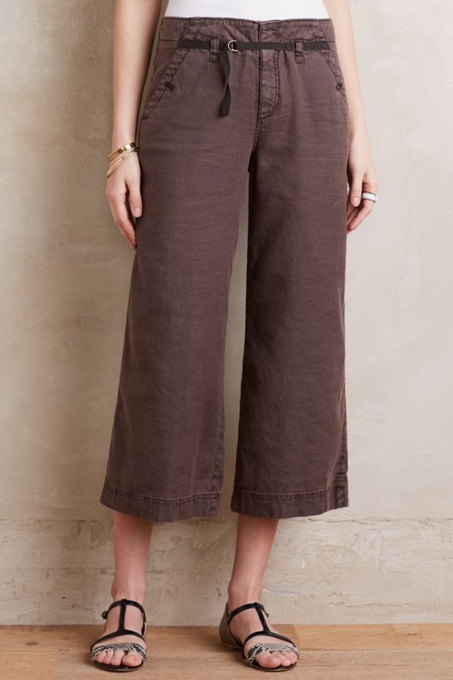 Pilcro Linen Culottes   #1