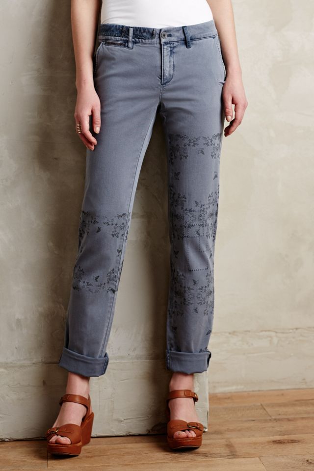 Pilcro Hyphen Printed Chinos #1