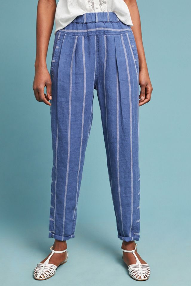 Striped Linen Pants #1