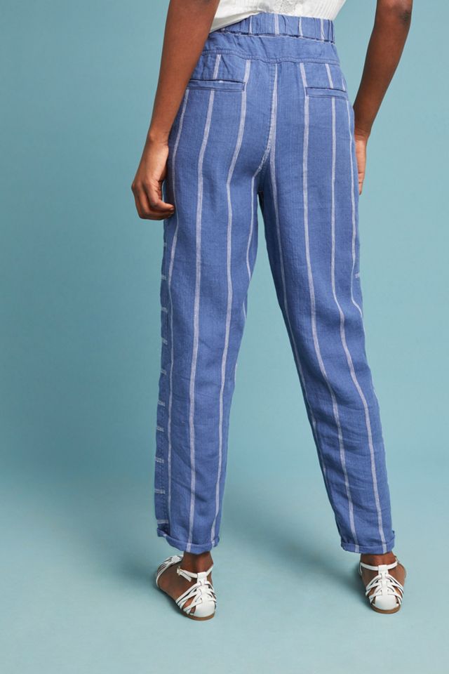 Striped Linen Pants #2