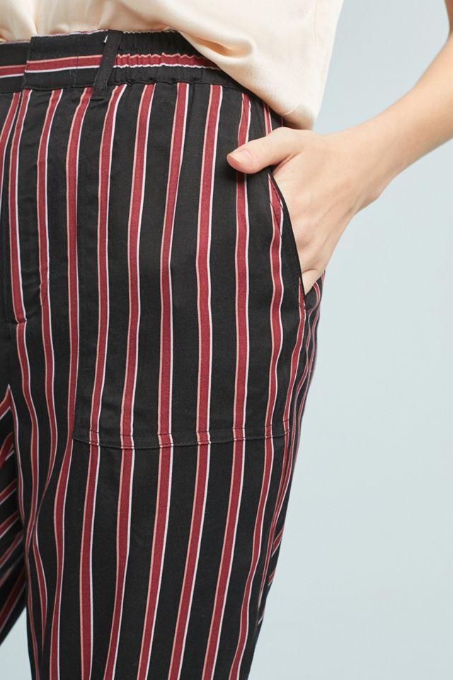 Silky Striped Joggers #2